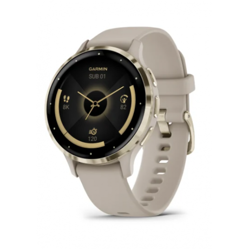Garmin Venu 3S French Gray Soft Gold